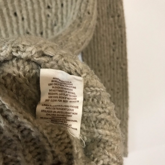 Free People Pointelle High Low Sweater Wool Small - Picture 7 of 10